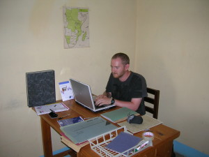 this dad does working in east africa