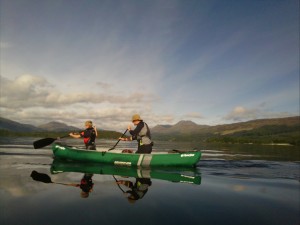 tom gold canoe this dad does loch lomond